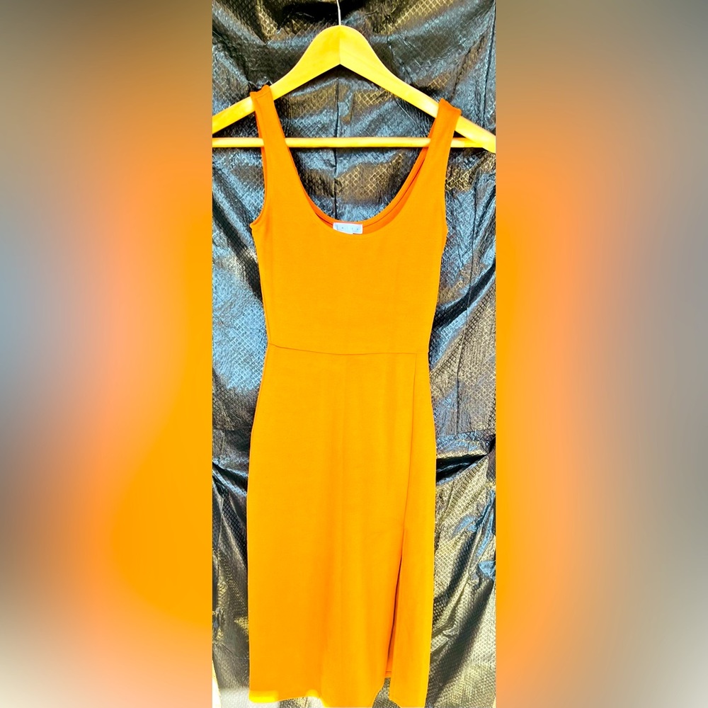 Leith Orange Dress
